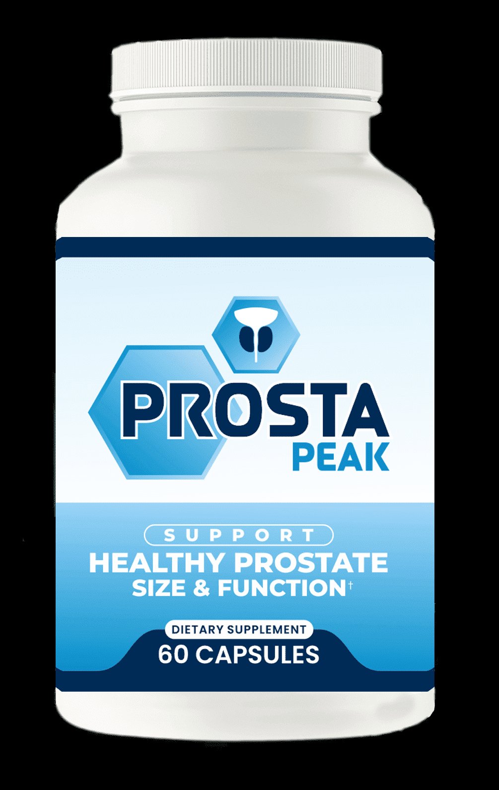 Prosta Peak Supplement Bottle – Support Healthy Prostate Size & Function – 60 Capsules